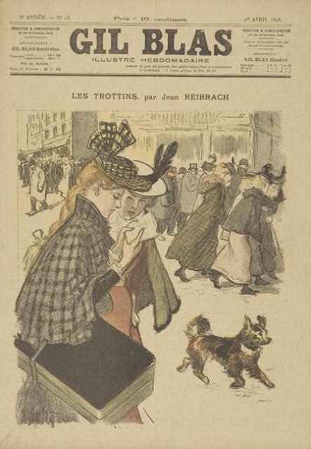 Les Trottins by Jean Reibrach (Apr. 1, 1898)
