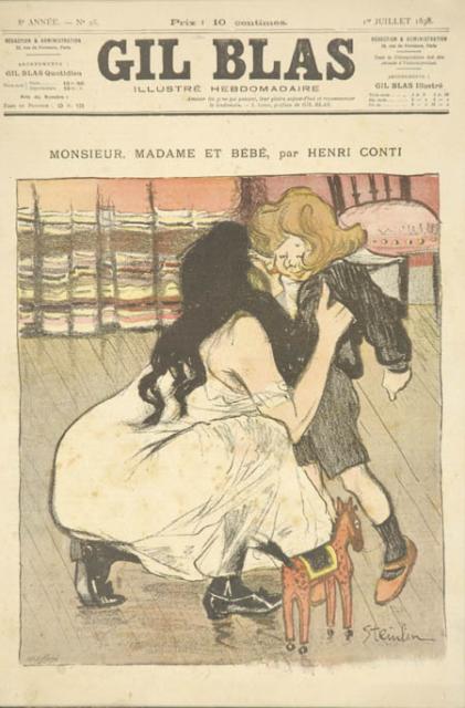 Monsieur Madame et Bebe by Henri Conti (Jul. 1, 1898)