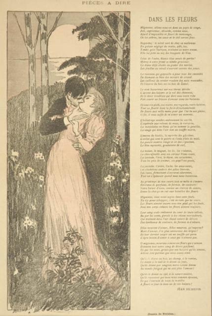 Dans Les Fleurs by Jean Richepin (Jan. 18, 1893)