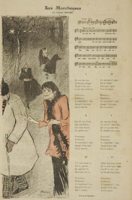 Les Marcheuses by Aristide Bruant (Dec. 24, 1893)