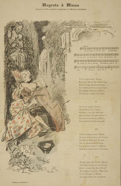 Regrets a Ninon by Maurice Boukay (Mar. 26, 1893)