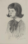 Study of young girl