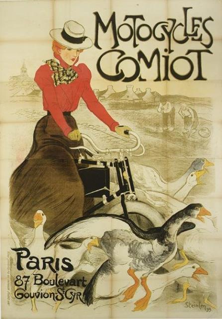 Motocycles Comiot (1899) (C 506) (excellent)