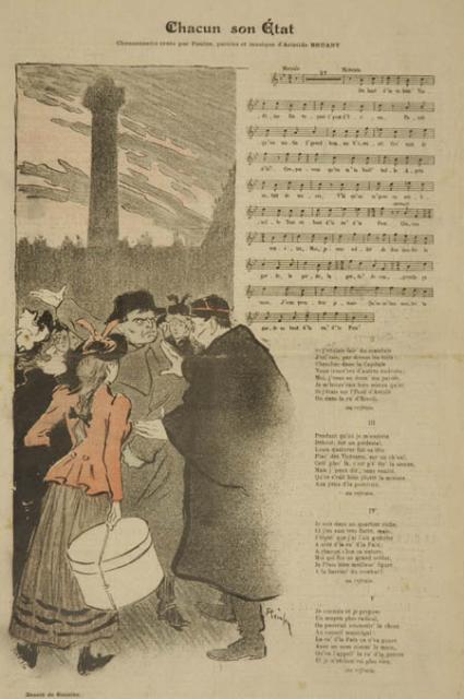 Chacun Son Etat by Aristide Bruant (Feb. 4, 1894)