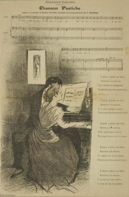 Chanson Pastiche by Xavier Privas (Dec. 2, 1894)