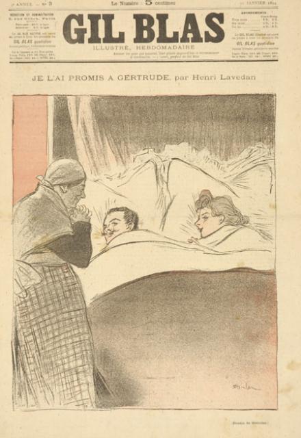 Je L'Ai Promis a Gertrude by Henri Lavedan (Jan. 21, 1894)