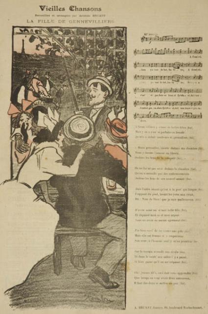La Fille de Gennevillers by Aristide Bruant (Apr. 22, 1894)