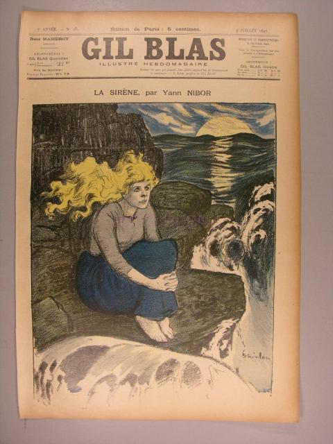 La Sirene by Yann Nibor (Jul. 9, 1897)