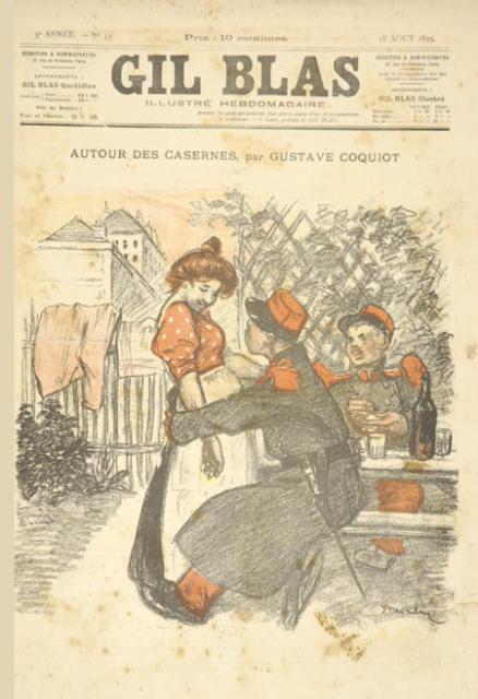 Autour des Casernes by Gustave Coquiot (Aug. 18, 1899)