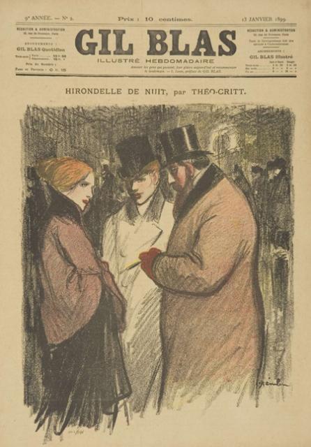 Hirondelle de Nuit by Theo-Critt (Jan. 13, 1899)