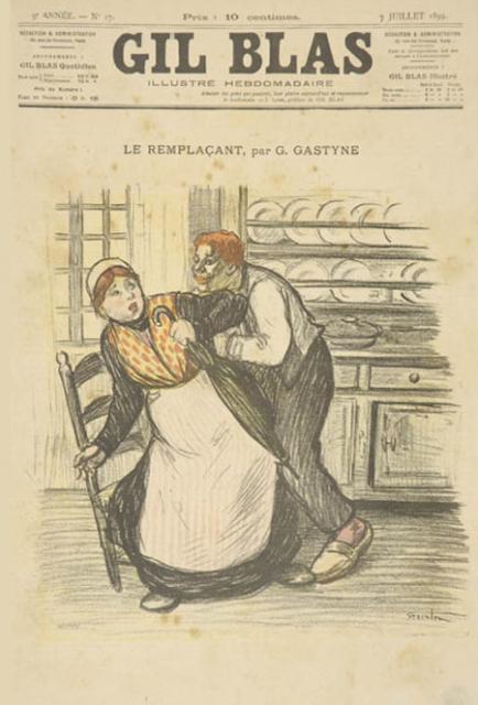 Le Remplacant by G. Gastyne (Jul. 7, 1899)