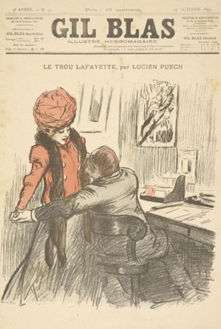 Le Trou Lafayette by Lucien Puech (Oct. 13, 1899)