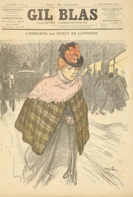 L'Errante by Jean Louis Dubut de Laforest (Sep. 29, 1889)
