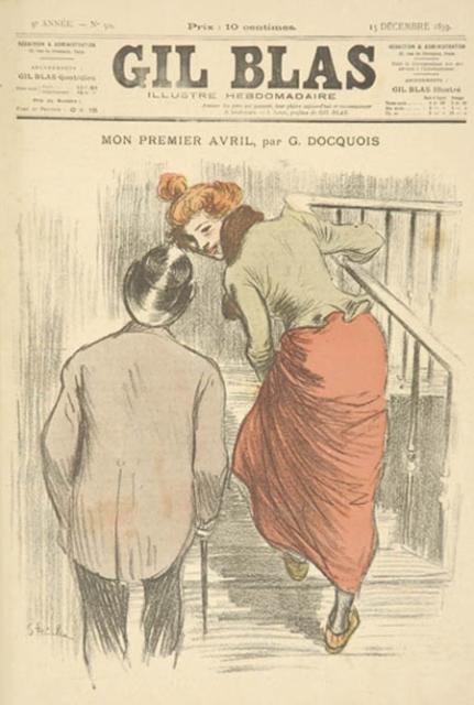 Mon Premier Avril by Georges Docquois (Dec. 15, 1899)