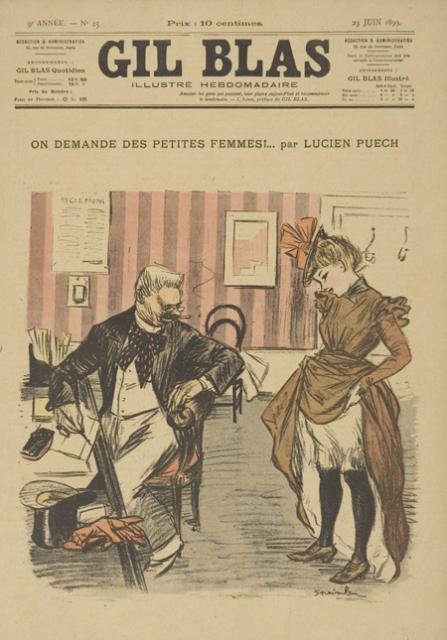 On Demande des Petites Femmes by Lucien Puech (Jun. 23, 1899)