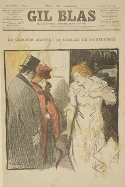Ou Coucher Agathe by Camille de Sainte-Croix (Jan. 27, 1899)