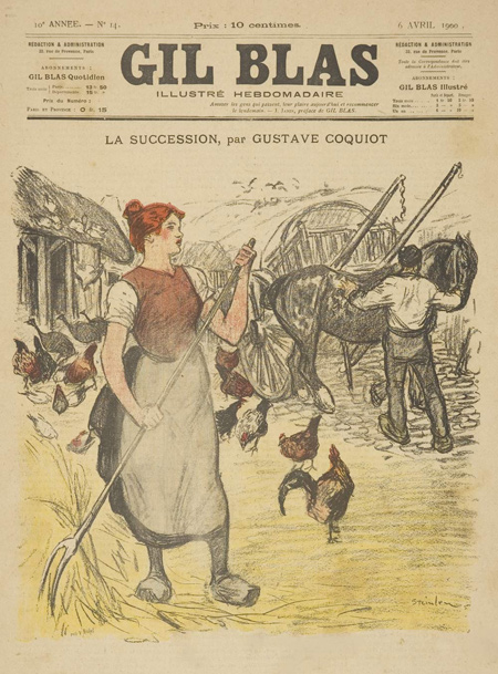 La Succession by Gustave Coquiot (Apr. 6, 1900)