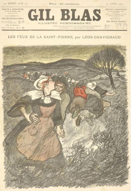 Les Feux de la Saint-Pierre by Pierre Leon Chavignaud (Apr. 20, 1900)