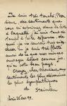 Letter (Oct. 26, 1899)