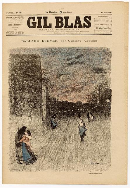 Ballade D'Hiver by Gustave Coquiot (Mar. 15, 1896)