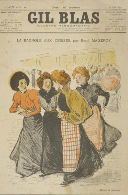 La Bagnole Aux Cerises by Rene Maizeroy (May 28, 1897)