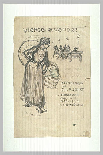 Vierge a Vendre (1891) (C 400) (study)