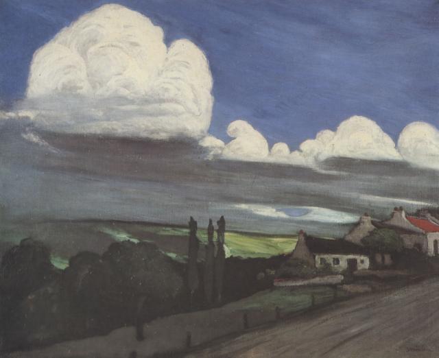 Dorf Im Gewitter (1895)