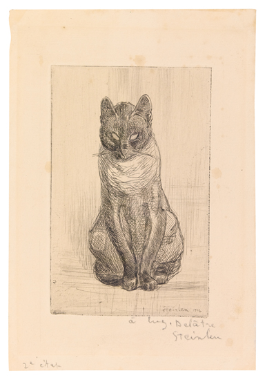 Petit Chat Assis (1914) (2nd state)