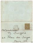 Letter 21 Feb 1918 reverse