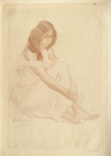 Seated nude (1914)