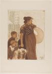 Menagere et Enfants Rentrant du Lavoir (1899) (C 33) (Collection of the Art Institute of Chicago)