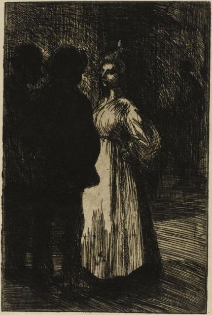 Colloque Nocturne (1898)(C 19) (Collection of the Art Institute of Chicago)