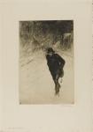 Vagabond Sous La Neige (1902) (C 67) (1st state) (Collection of the Art Institute of Chicago)