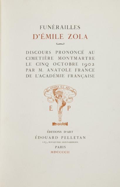 Funerailles d'Emile Zola (1902)(C 619)