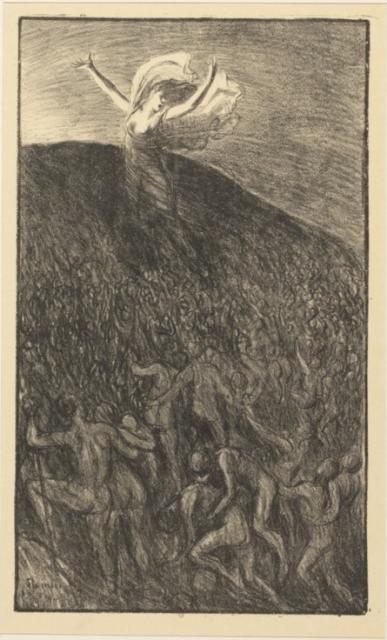 Marche Vers La Lumiere (1903) (C 253) (Collection of the Bibliotheque Nationale de France)