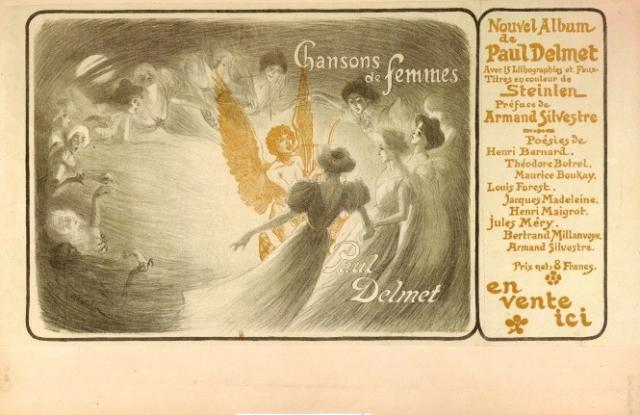 Chansons de Femmes (1897)(C183)(poster)(Collection of the Bibliotheque Nationale de France)