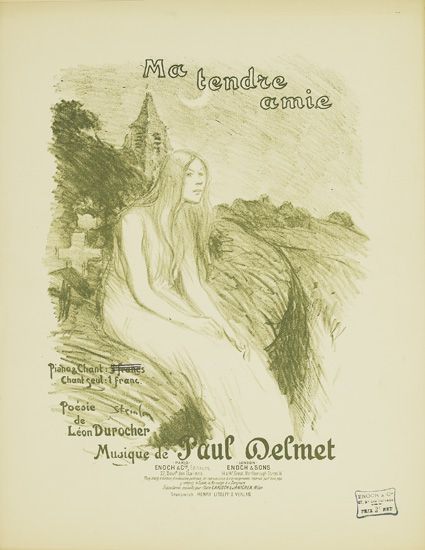 Ma Tendre Amie (1899)(C 475)(2nd state)