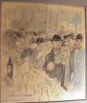 Original drawing for Paysage D'Alcool (Private Collection, U.S.)