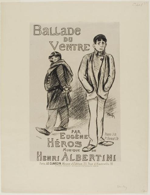 Ballade du Ventre (1892) (C 401) (2nd state) (Collection of the Art Institute of Chicago)