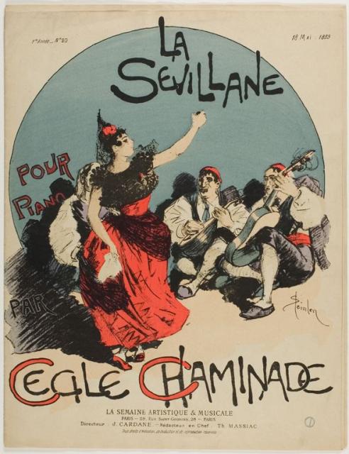 La Sevillane (1889) (C 338) (Collection of the Art Institute of Chicago)