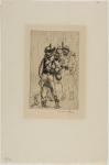 Soldats Sous La Pluie et Dans Les Fondrieres (1915) (JC 72) (Collection of the Art Institute of Chicago)
