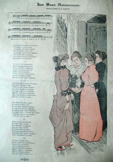 Les Rues Amoureuses by Xanrof (Nov. 20, 1892)