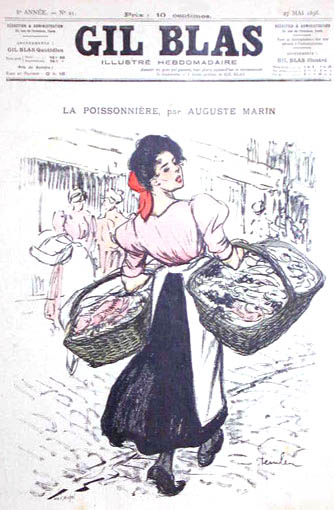 La Poissonniere by Auguste Marin (May 27, 1898)