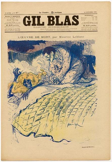 L'Oeuvre de Mort by Maurice Leblanc (Nov. 24, 1895)