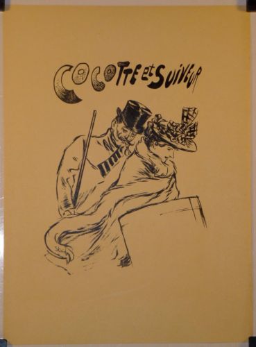 Cocotte et Suiveur (1893) (1st state) (Private collection, U.S.)