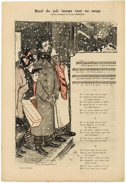 Lied du Joli Temps Tout en Neige by Georges Docquois (Feb. 24, 1895)