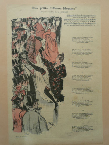 Les P'tits Jeune Homme by Xanrof (May 29, 1892)