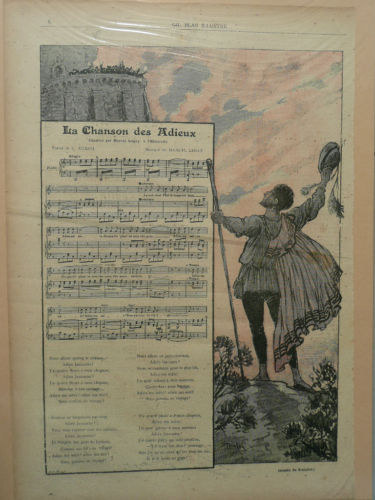 La Chanson des Adieux by Georges Auriol (Mar. 6, 1892)