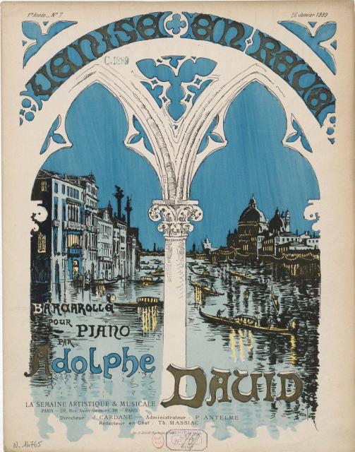 Venise en Reve (1889) (C 322)
