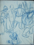 Sketch for La Terme Franco-Russe (Gilden's auction, July 25, 2012)